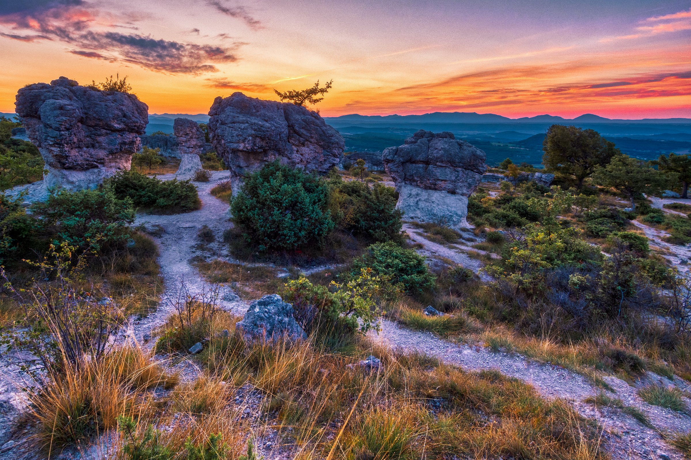 Les Mourres, Forcalquier