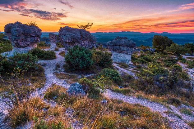 Les Mourres, Forcalquier