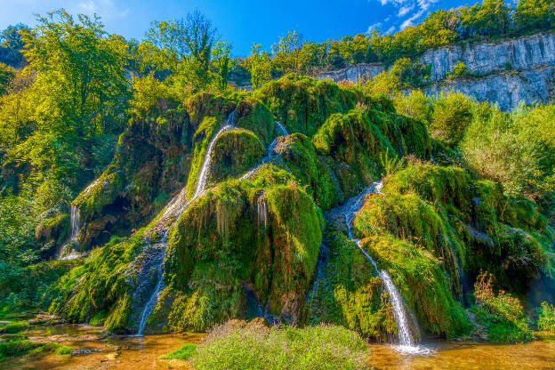 Baume-les-Messieurs, cascade des Tufs