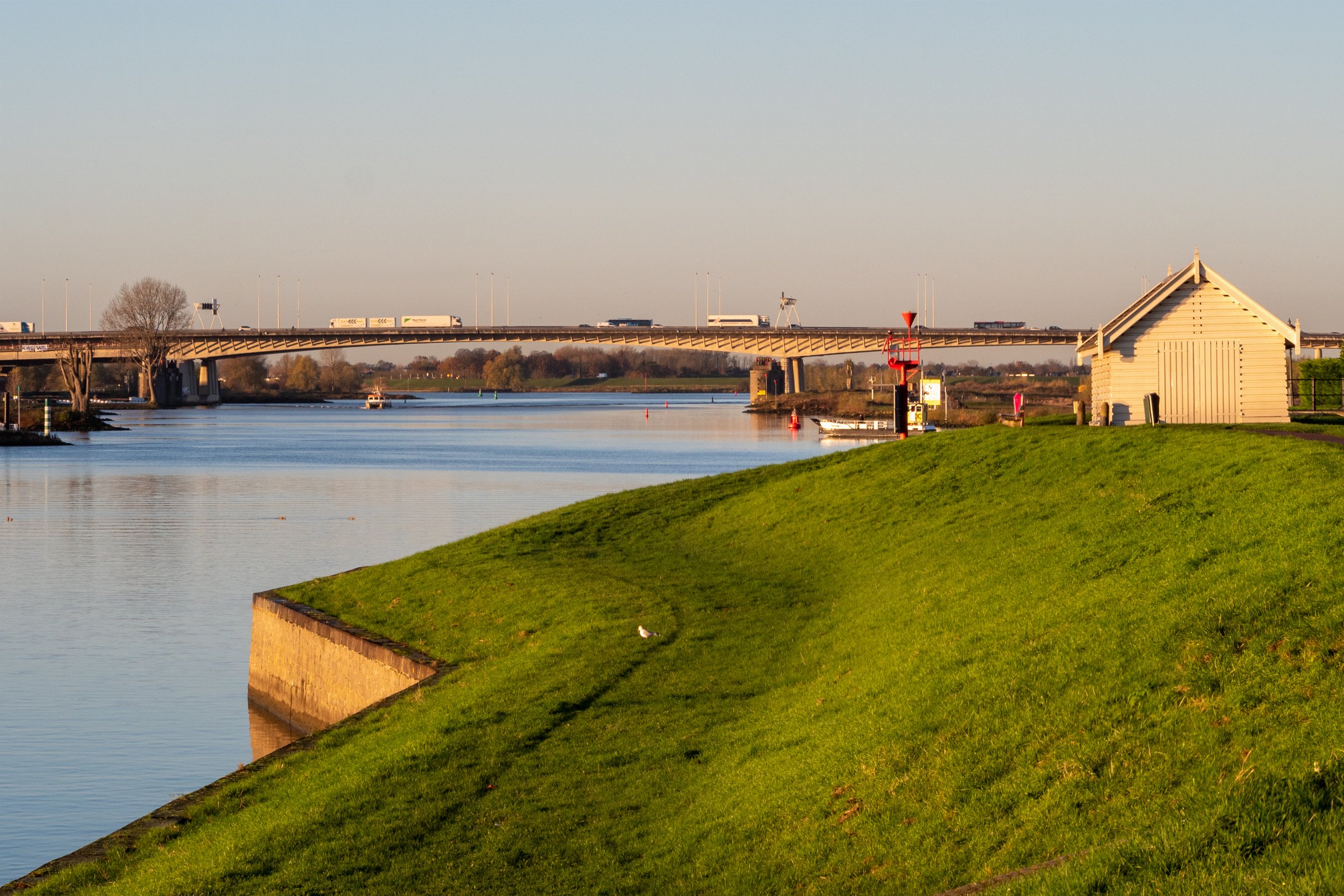 The A2 without the old bridge