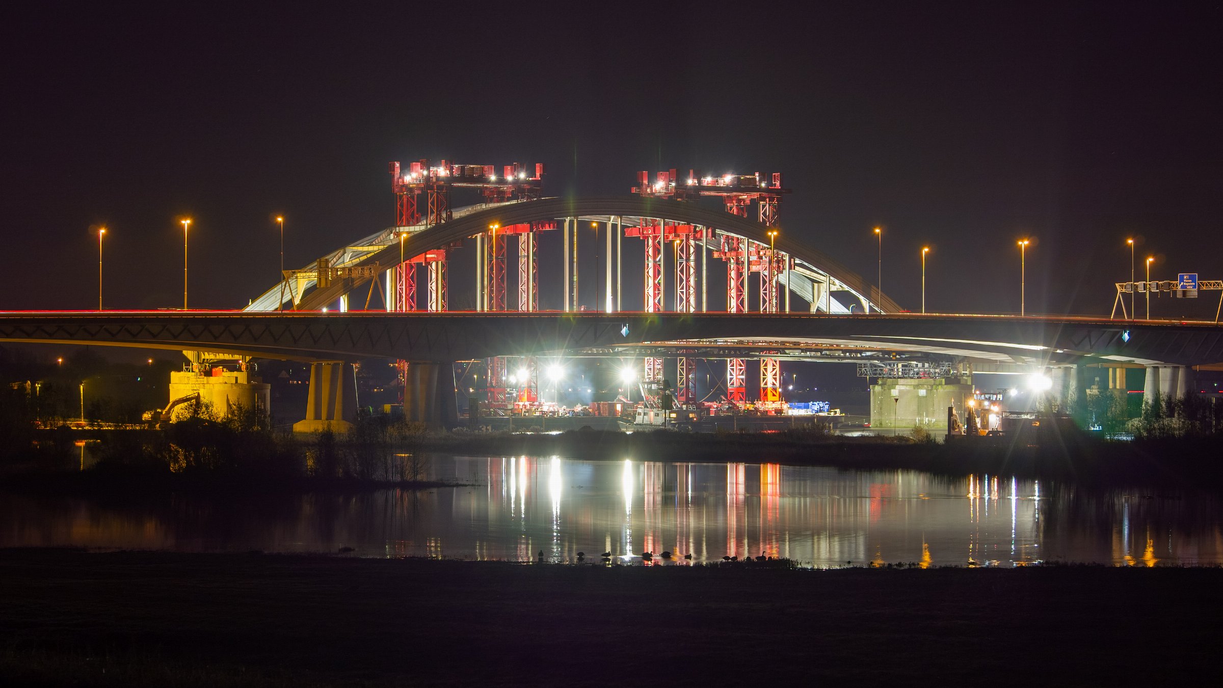 The old bridge on it's original spot