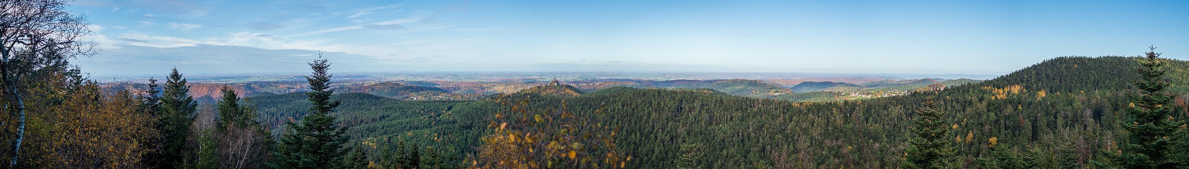 View of Dabo from Backofenfelsen, daytime