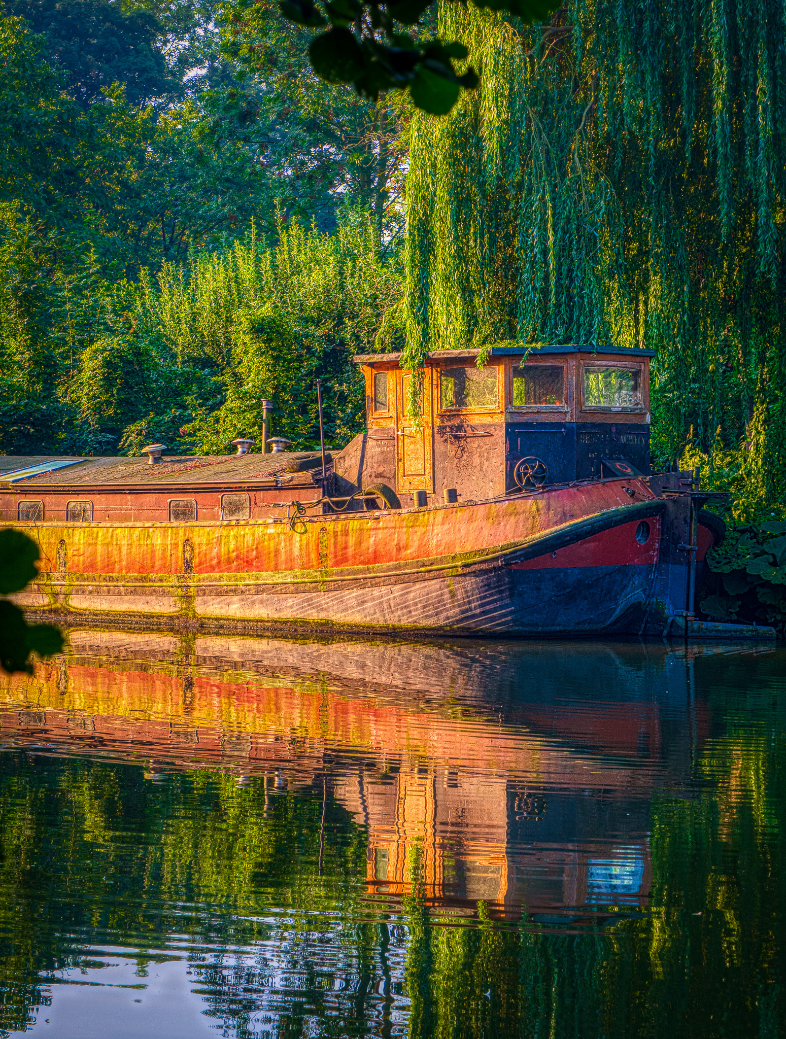 Woonboot in de Vecht