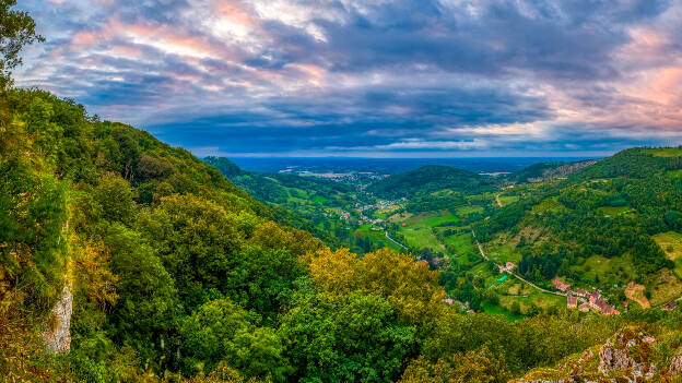 View from Belvédère Le Chanelet (Jura)