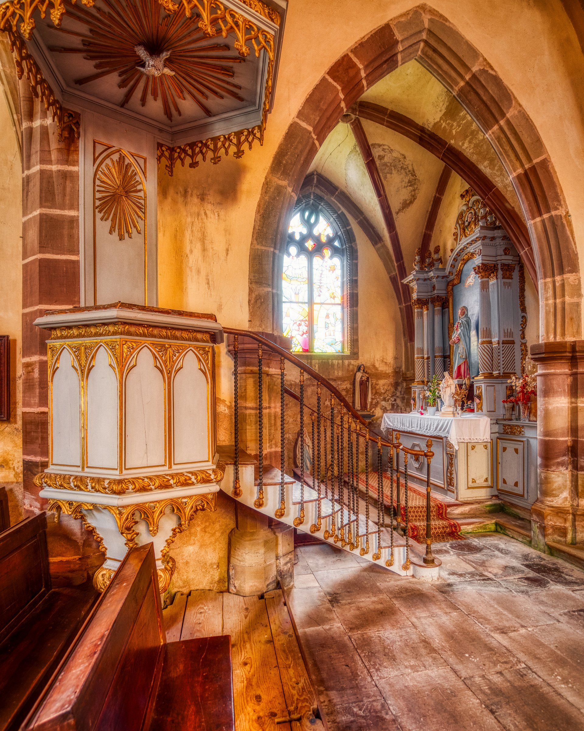 L'église Saint-Rémi à Anjeux