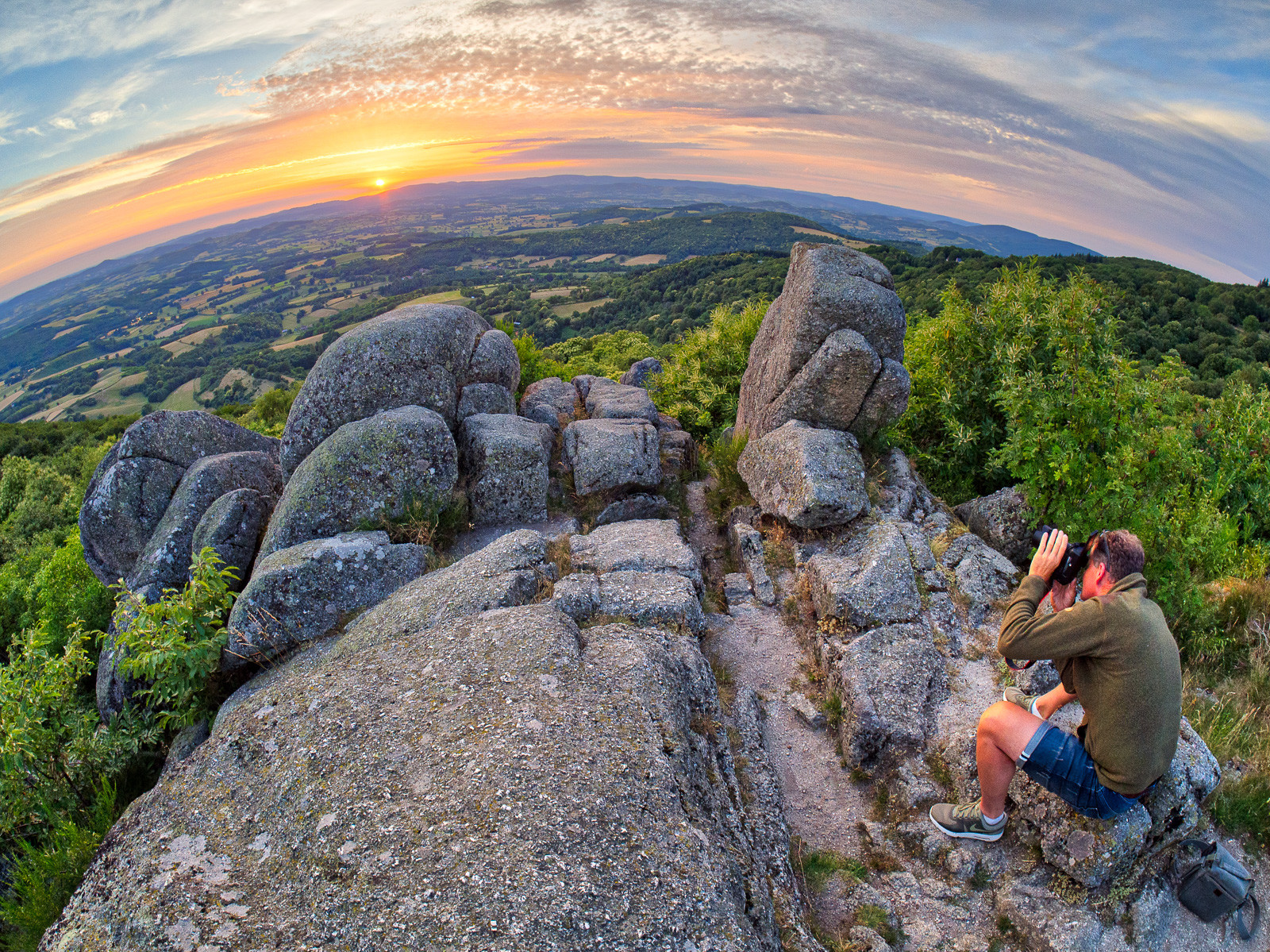 Rochers du Carnaval, Uchon