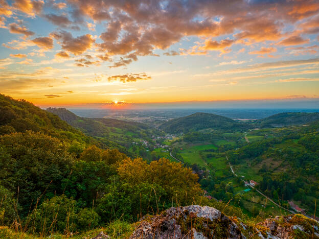 View from Belvédère Le Chanelet (Jura)