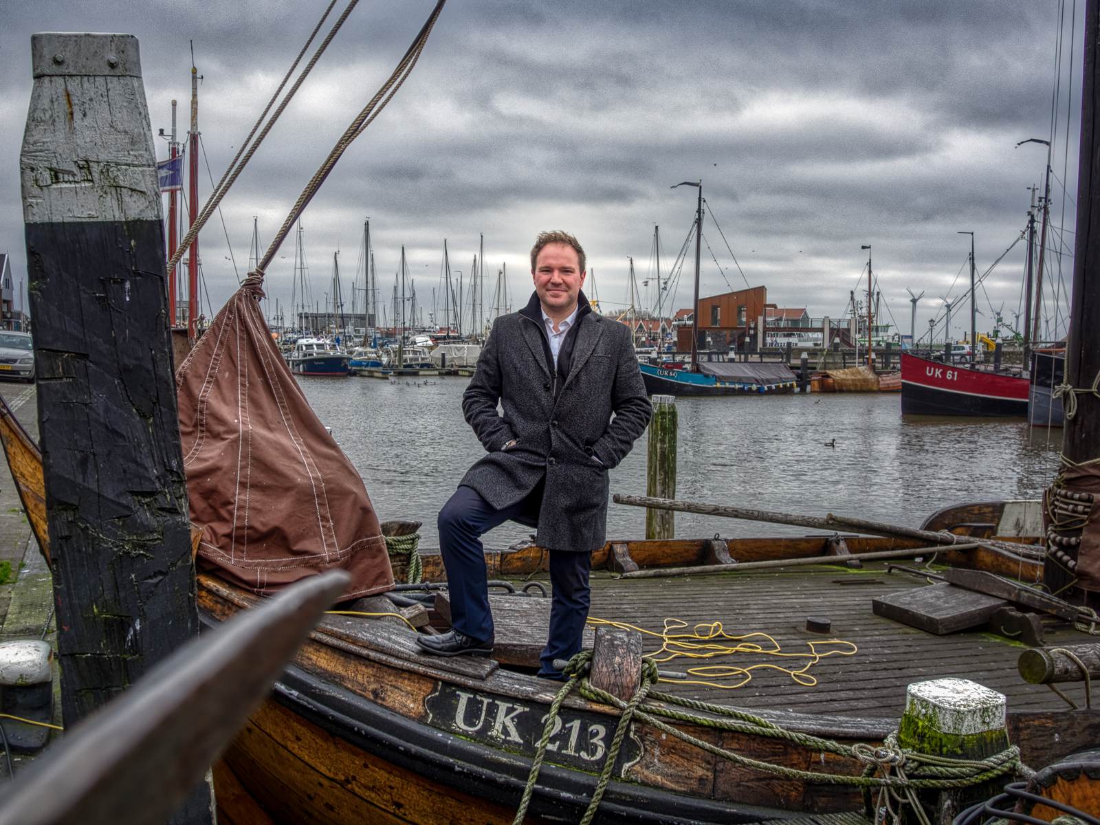 Csongor, fisher of men (for Onderweg Magazine)