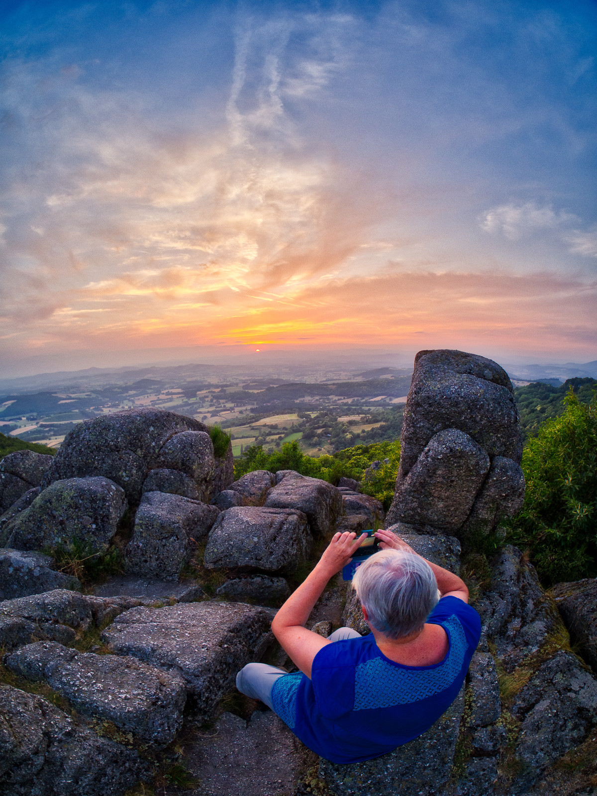 Rochers du Carnaval, Uchon